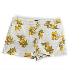 FOREVER 21+ lemon print shorts